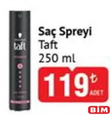 TAFT SAÇ SPREYİ 250 ML